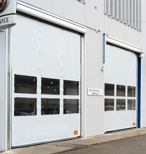 Puerta enrollable - EVOLUTION - Campisa - de aluminio / de tejido / de PVC