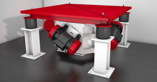 Mesa vibratoria para fundición - JÖST - compacta