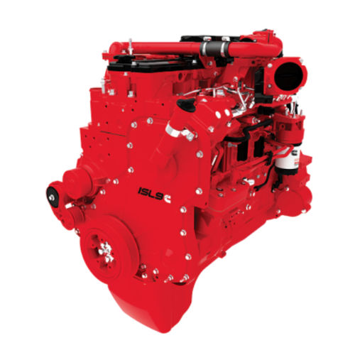 Motor híbrido diésel - ISL9 series - Cummins Inc. - de 6 cilindros / turbo / para vehículos