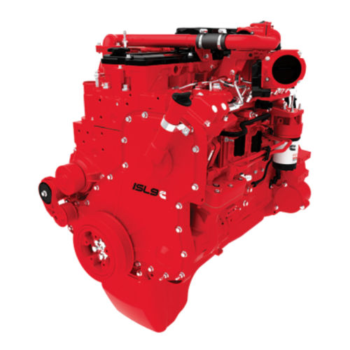 Motor diésel - ISL9 (2013) - Cummins Inc. - de 6 cilindros / turbo / para bomba antiincendio