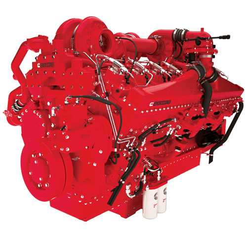 Motor diésel - QSK50 - Cummins Inc. - de 16 cilindros / inyección directa / de riel común