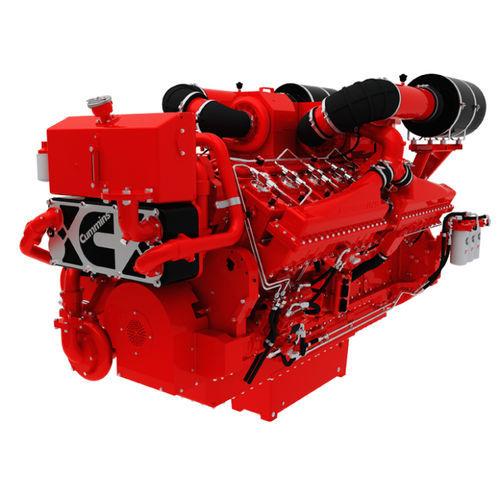 Motor diésel - QSK50-M1 - Cummins Inc. - de 16 cilindros / turbo / para aplicaciones marinas