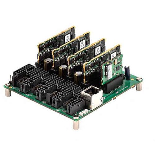 Sistema de control de movimiento 4 ejes - iPOS360x SX-CAN - Technosoft - multieje / paso a paso / brushless
