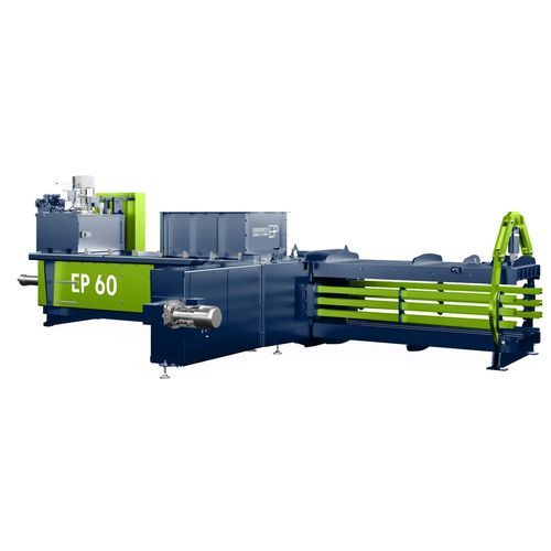 Prensa de balas para cartón - EP 60 - Europress Umwelttechnik GmbH - para papel / para plástico / para productos a granel