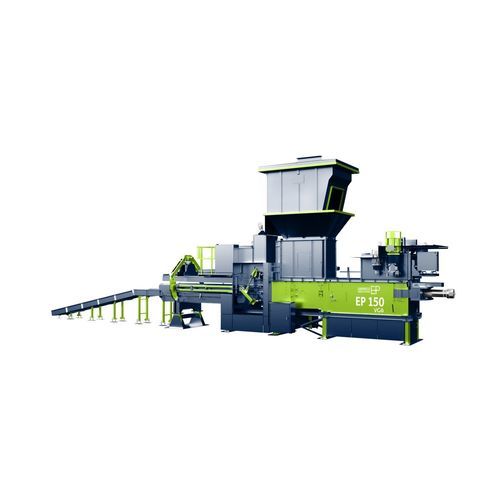 Prensa de balas para productos a granel - EP 150 - Europress Umwelttechnik GmbH - vertical / de canal / con puerta de carga
