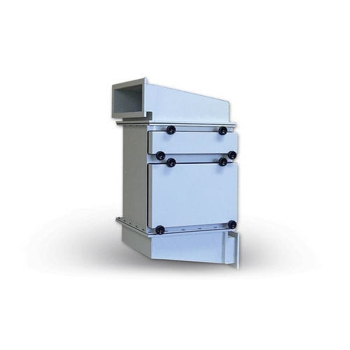 Cárter de filtro de bolsa - H0 - FILT AIR - para aire / de acero / de acero inoxidable