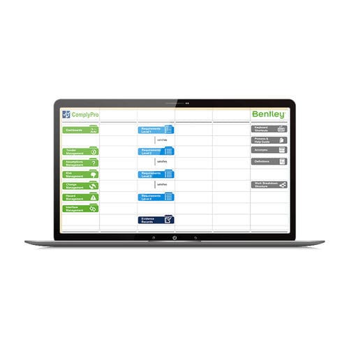 Software de ingeniería - ComplyPro - Bentley Systems Europe B.V. - de diseño / de seguridad / de proceso