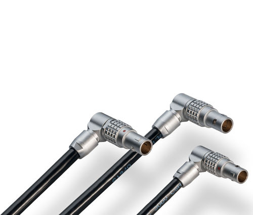 Conector ajustable - ANGLISSIMO - LEMO - de datos / en ángulo recto / en T