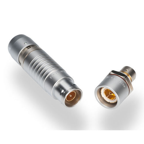 Conector resistente al agua - REDEL T7 series - LEMO - RF / triaxial / de extensión-retracción