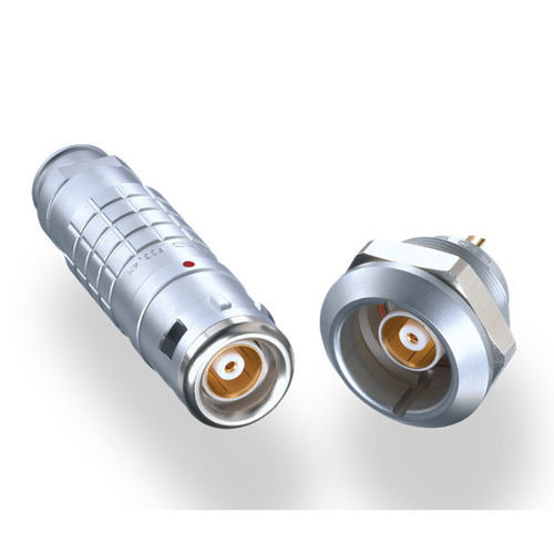 Conector estanco - 4M Series - LEMO - audio/vídeo / triaxial / de extensión-retracción