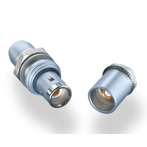 Conector resistente al agua - 4A Series - LEMO - RF / triaxial / de extensión-retracción