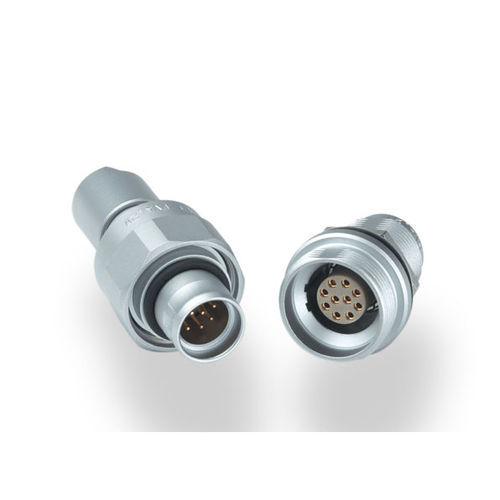 Conector para aplicaciones de alta presión - W Series - LEMO - de datos / coaxial / de fibras ópticas