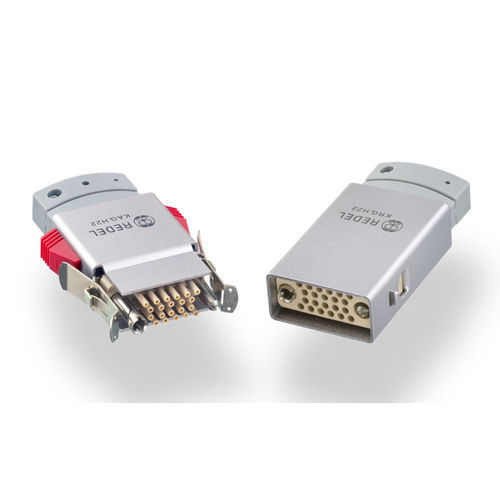 Conector de alta tensión - REDEL K/S Series - LEMO - de alimentación eléctrica / rectangular / de engaste