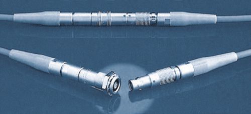 Arnés de cables eléctricos de fibra óptica - LEMO