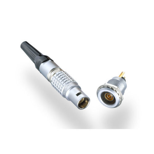 Conector de datos - 1D series  - LEMO - quadrax / de extensión-retracción / de bloqueo