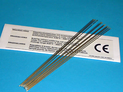 Electrodo de soldadura de plata - BrazeSilver® - Spirig Ernest - de laboratorio