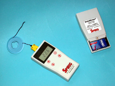Termómetro de sonda - CelsiMeter® KC-1000 - Spirig Ernest - digital / portátil / industrial
