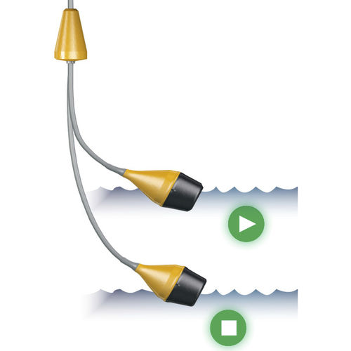 Interruptor de nivel de flotador - M2 series - Kari-Finn Oy - para líquidos / para depósito / con alarma integrada