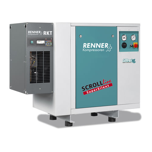 Compresor scroll - SLK-S series - RENNER Kompressoren - de aire / con motor eléctrico / estacionario