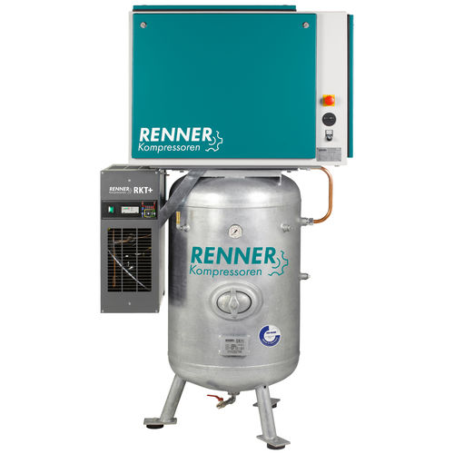 Compresor de pistón - RIKO series - RENNER Kompressoren - de aire / con motor eléctrico / móvil
