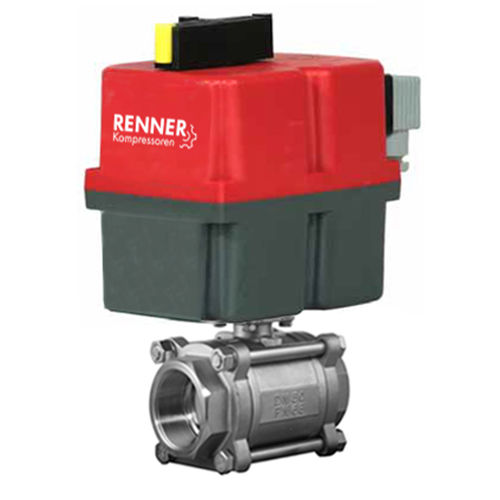 Válvula de bola - RKE series - RENNER Kompressoren - eléctrica / de control / de bloqueo