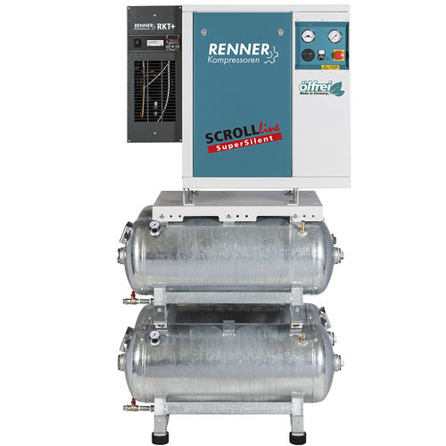 Compresor scroll - SLDK-I series - RENNER Kompressoren - de aire / con motor eléctrico / estacionario