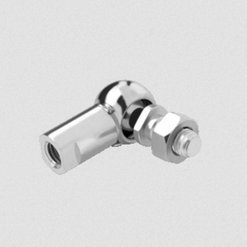 Rótula pivotante angular - CS series - Chiavette Unificate S.p.A. - de acero / roscada / con perno