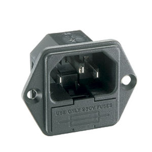 Conector de alimentación eléctrica - PX6 series - OMEGA FUSIBILI - rectangular / enchufe