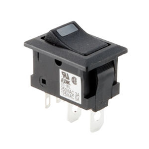Interruptor basculante - I34 series - OMEGA FUSIBILI - unipolar / on/off