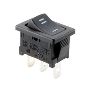 Interruptor basculante - KB06648 series - OMEGA FUSIBILI - unipolar / con luz / on/off