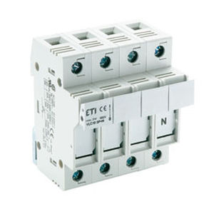 Portafusible en riel DIN - Q138 series - OMEGA FUSIBILI - IEC / modular