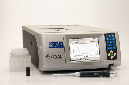 Instrumento de caracterización macromolecular de difusión de luz dinámica - DynaPro® NanoStar® - Wyatt Technology