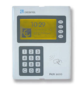 Terminal de colecta de datos con teclado - 85 - 240 V, 25 VA | PICK 800 - CIRCONTROL SA
