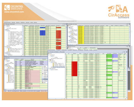 Software de gestión de control de acceso y de seguridad - CAS-A/LT - CIRCONTROL SA
