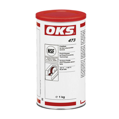 Grasa poco viscosa de lubricación - 473 - OKS Spezialschmierstoffe GmbH - de complejo de aluminio / para engranajes / para rodamiento