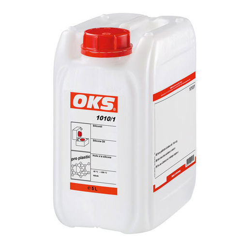 Aceite de lubricación - 1010/1 - OKS Spezialschmierstoffe GmbH - de silicona / para material plástico / para la industria textil