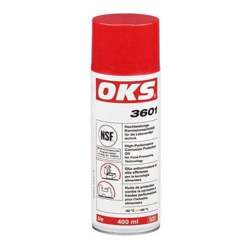 Aceite de lubricación - 3601 - OKS Spezialschmierstoffe GmbH - para cadena / de metales no ferrosos / para metales ferrosos