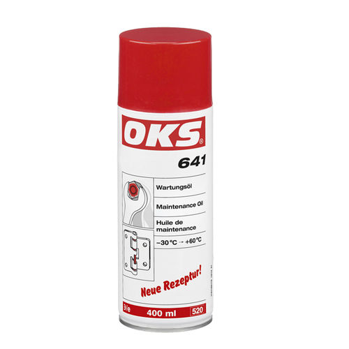 Aceite de lubricación - 641 - OKS Spezialschmierstoffe GmbH - de mantenimiento / a base de aceite mineral / para la industria química