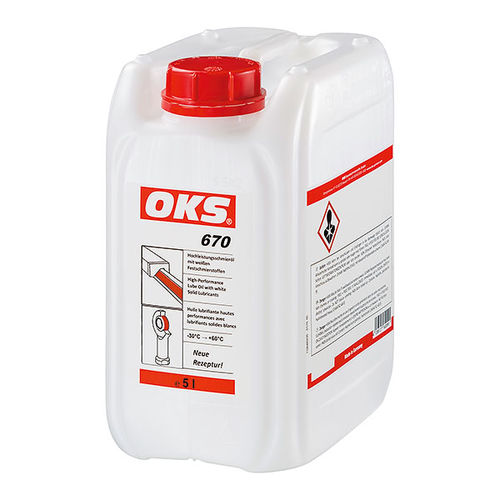 Aceite de lubricación - 670  - OKS Spezialschmierstoffe GmbH - a base de aceite mineral / para cadena / para transportador