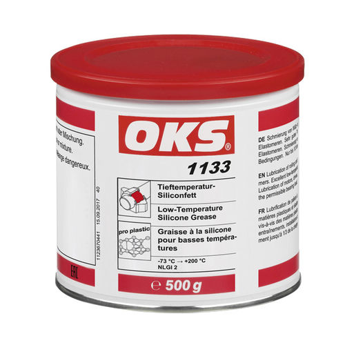 Grasa de lubricación - 1133 - OKS Spezialschmierstoffe GmbH - de silicona / para rodamiento / para cables