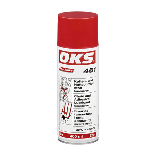 Grasa de lubricación - 451 - OKS Spezialschmierstoffe GmbH - sintética / para cadena / para cables