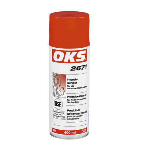 Aerosol de limpieza - 2671 - OKS Spezialschmierstoffe GmbH - para plástico / para la industria alimentaria / de disolvente