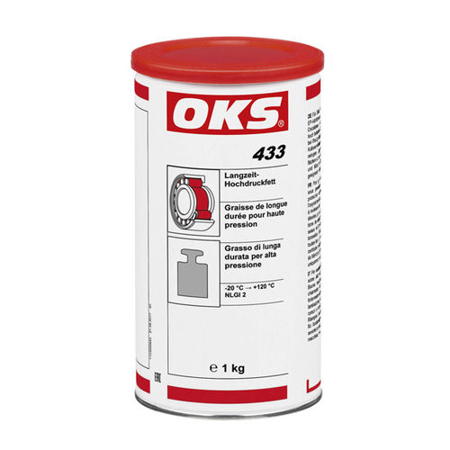 Grasa de lubricación - 433  - OKS Spezialschmierstoffe GmbH - a base de aceite mineral / para rodamiento / para la industria química