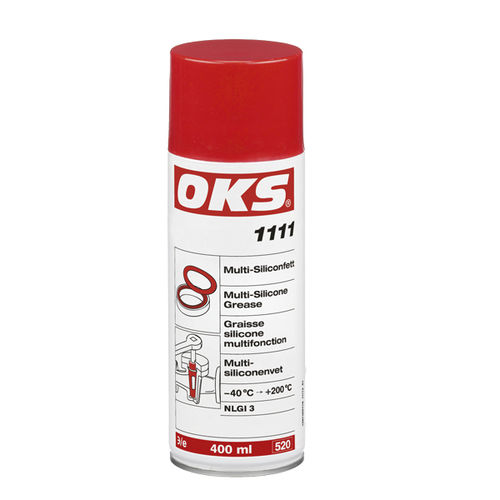 Grasa de aerosol - 1111  - OKS Spezialschmierstoffe GmbH - de lubricación / de silicona / para racor