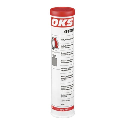 Grasa de lubricación - 4100 - OKS Spezialschmierstoffe GmbH - litio-calcio / a base de aceite mineral / de bisulfuro de molibdeno