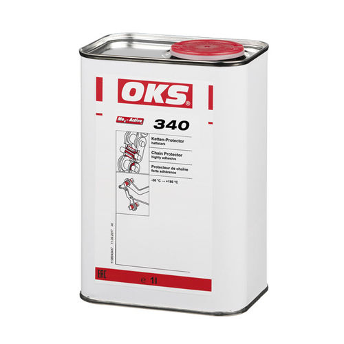 Aceite de lubricación - 340 - OKS Spezialschmierstoffe GmbH - sintético / para cadena / adhesivo