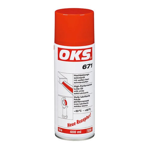 Aceite de lubricación - 671 - OKS Spezialschmierstoffe GmbH - a base de aceite mineral / para transportador / para la industria química