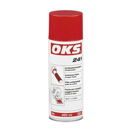 Pasta de pulverización - 241 - OKS Spezialschmierstoffe GmbH - antigripante / de cobre / de bisulfuro de molibdeno