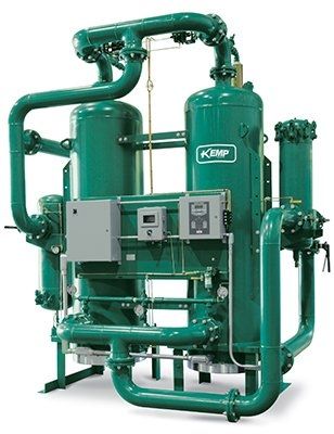 Secador de aire comprimido por adsorción regenerados por el calor de compresión - 7000 Series ORIAD® - KEMP - calor interno