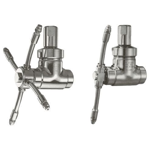 Boquilla para agua - JET ATTACKER JA series - Ikeuchi Europe - de limpieza / de chorro múltiple / de acero inoxidable